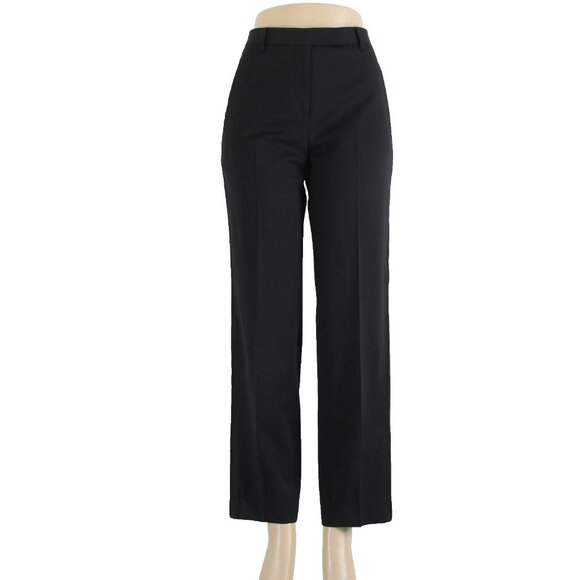 Givenchy Pant Sz 38 x 30 Black Pockets Straight Leg Wool Viscose Pant - Picture 1 of 12